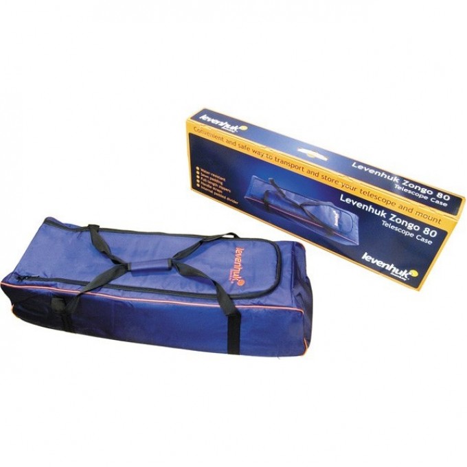 Сумка LEVENHUK ZONGO 80 для телескопа, синяя большая 37624